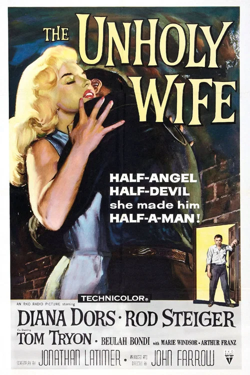 The Unholy Wife movie poster