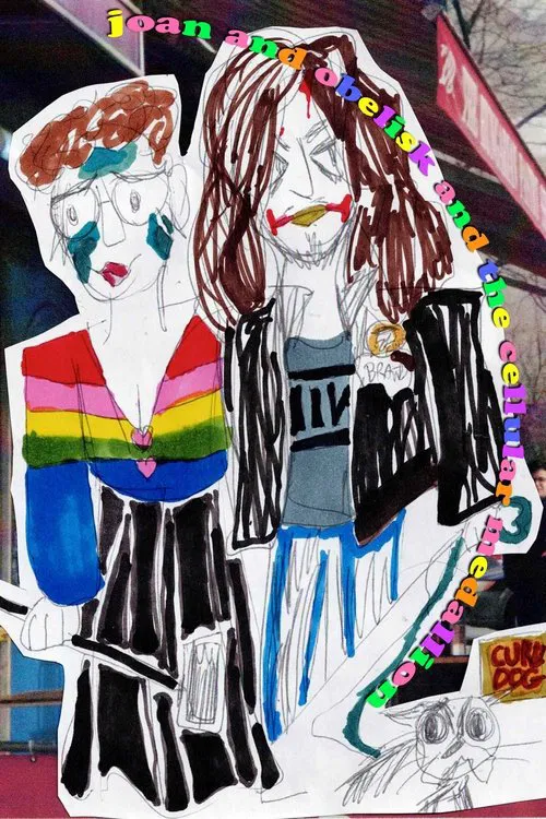 joan and obelisk and the cellular medallion movie poster