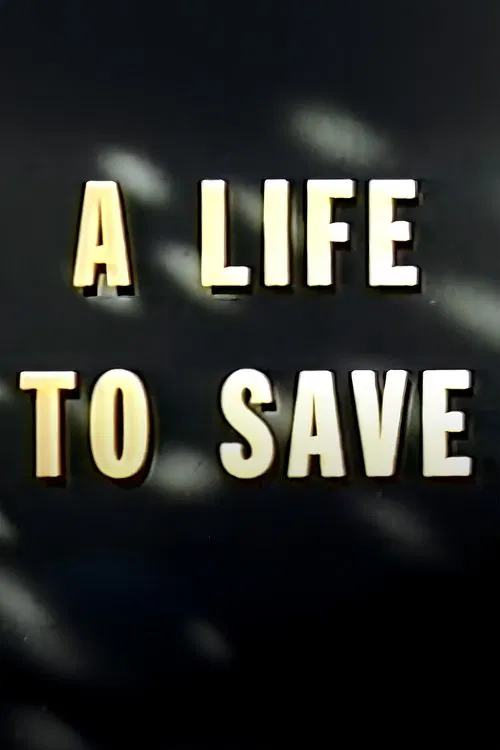 A Life to Save movie poster