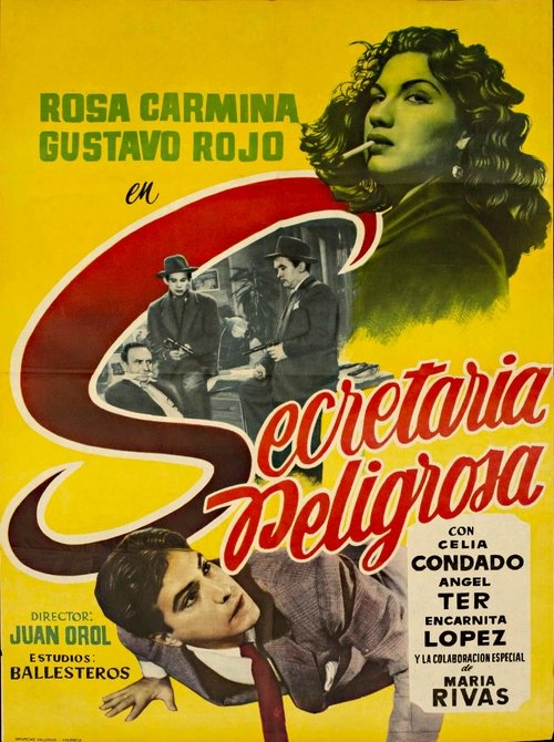 Secretaria peligrosa movie poster