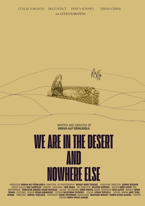 Çöldeyiz ve Başka Bir Yerde Değiliz movie poster