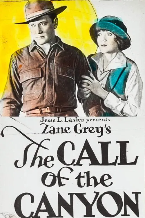 The Call of the Canyon movie poster