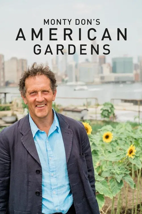 Monty Don's American Gardens tv show poster