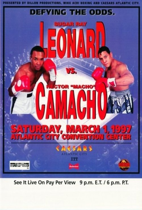 Sugar Ray Leonard vs Hector Camacho movie poster