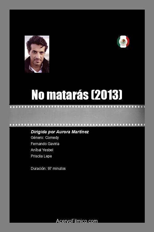 No matarás movie poster