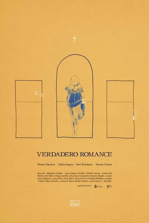 Verdadero romance movie poster