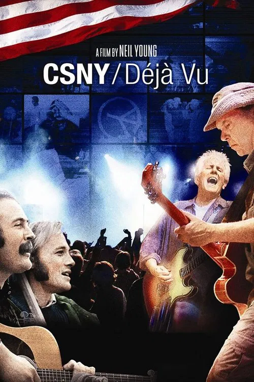 Crosby, Stills, Nash & Young ‎– Déjà Vu movie poster