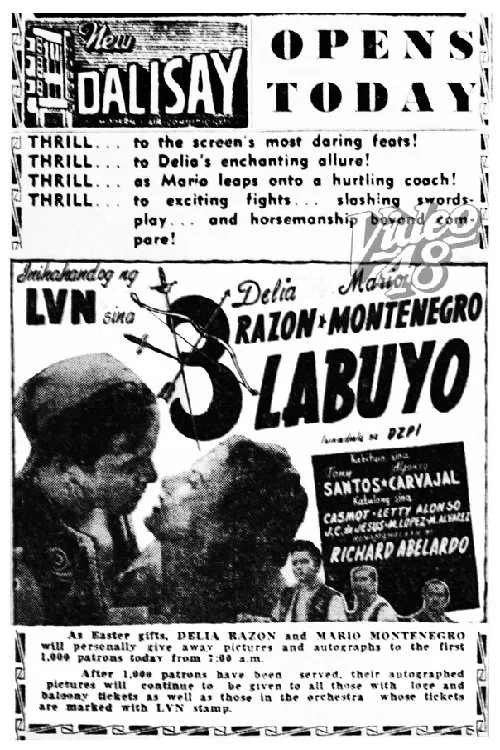 Tatlong Labuyo movie poster