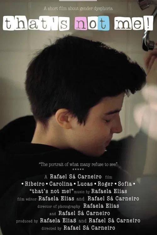 that´s not me! movie poster