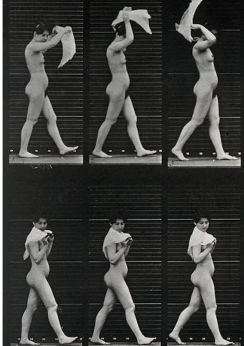 A Woman Throwing on a Shawl movie poster