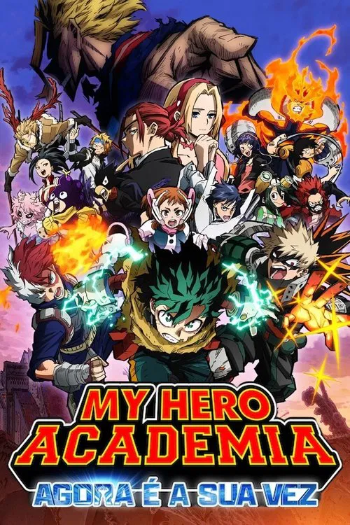 Poster do filme My Hero Academia: Agora é a Sua Vez