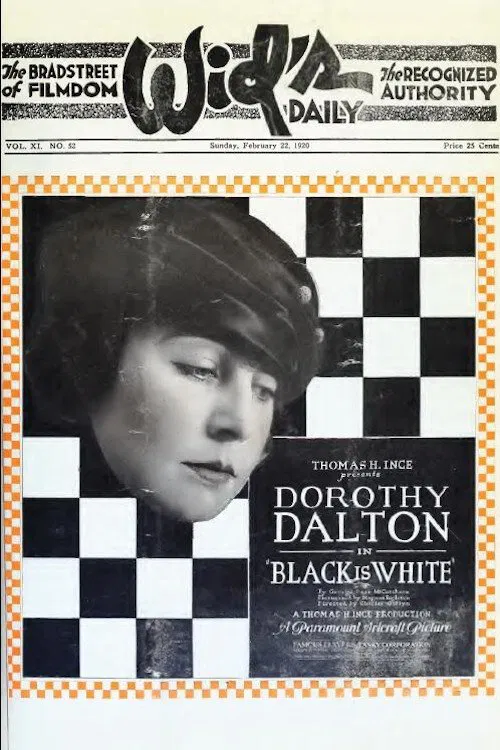 Black Is White movie poster