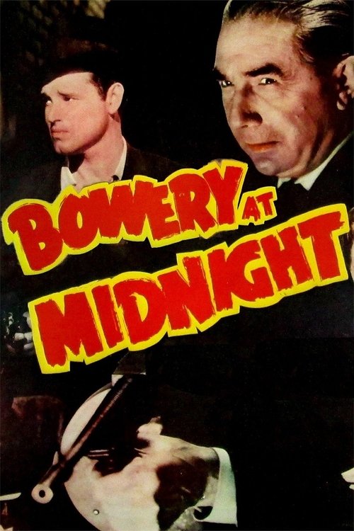 Bowery at Midnight movie poster