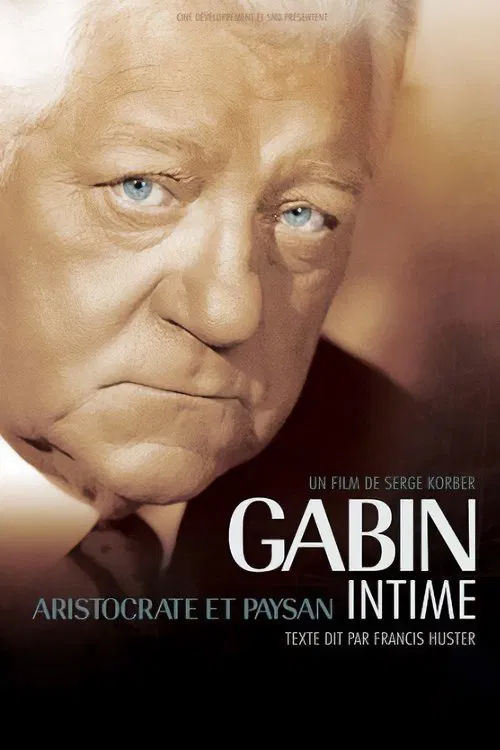 Jean Gabin intime movie poster