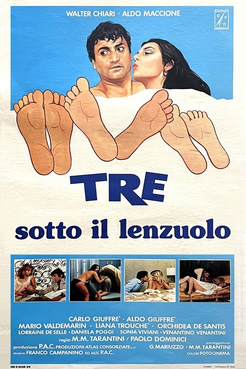 Poster do filme Three Under the Sheets