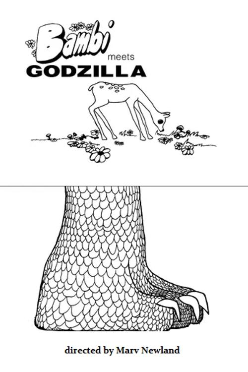 Bambi Meets Godzilla movie poster