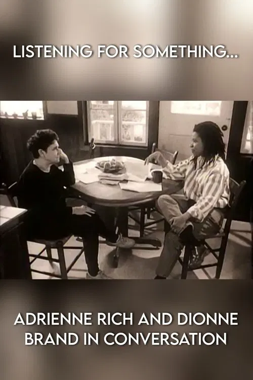 Listening for Something... Adrienne Rich and Dionne Brand in Conversation movie poster