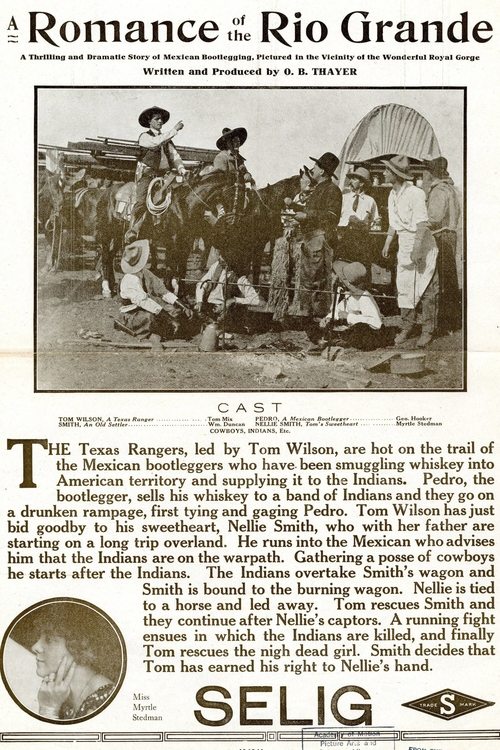 A Romance of the Rio Grande movie poster