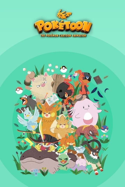 Scraggy and Mimikyu tv show poster
