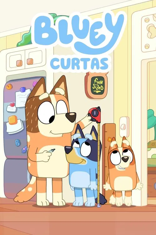 Poster da série Pequenas Histórias com Bluey
