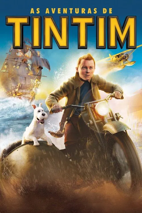 Poster do filme As Aventuras de Tintim