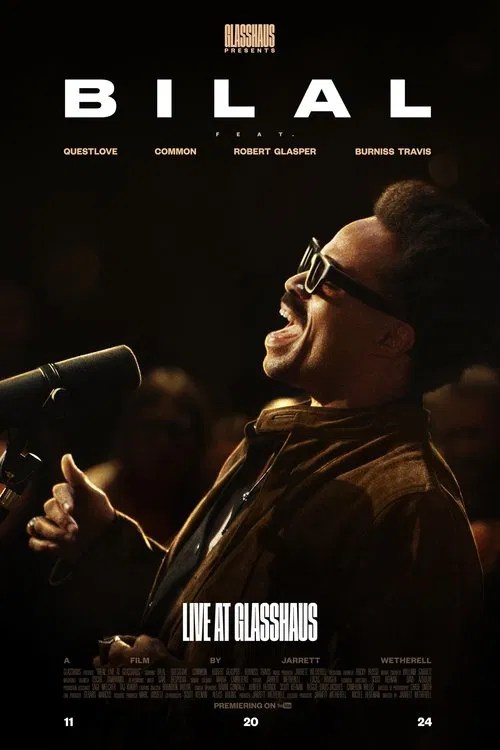 Bilal: Live at Glasshaus movie poster