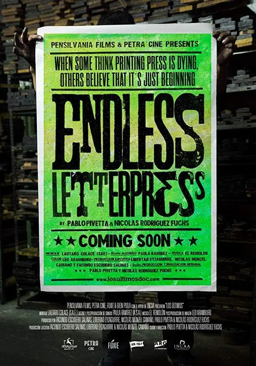 Endless Letterpress movie poster