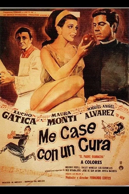 Me casé con un cura movie poster