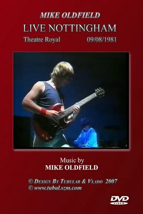 Mike Oldfield -  Live in Nottingham movie poster