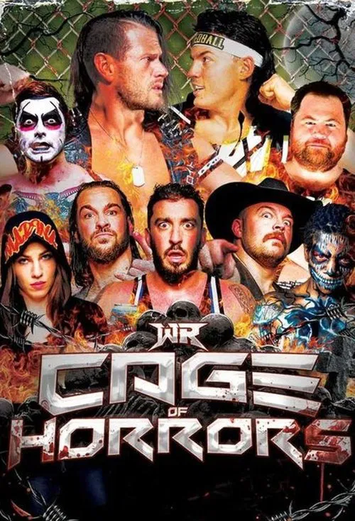 Wrestling Revolver Cage Of Horrors movie poster