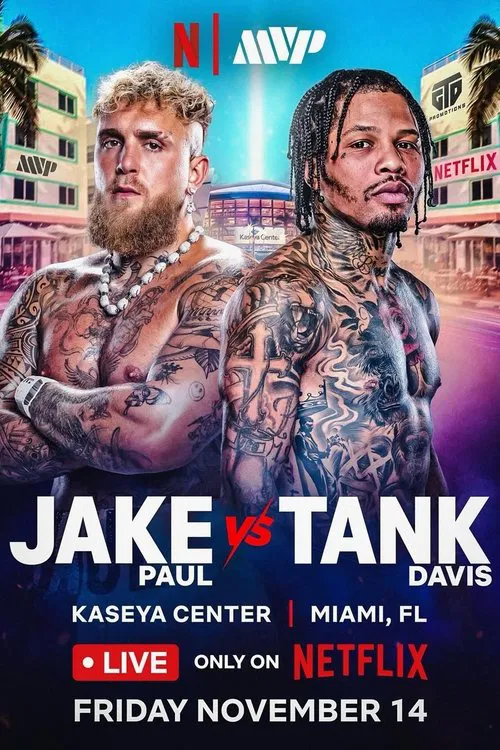 Jake Paul vs. Tank Davis movie poster