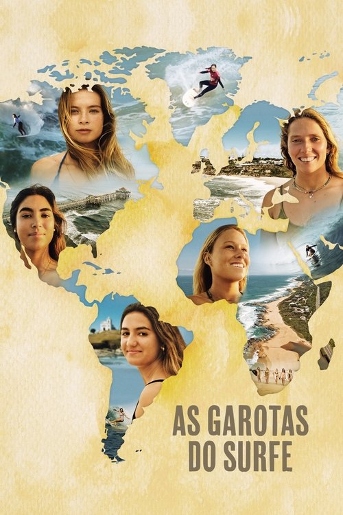 Poster da série As Garotas do Surfe