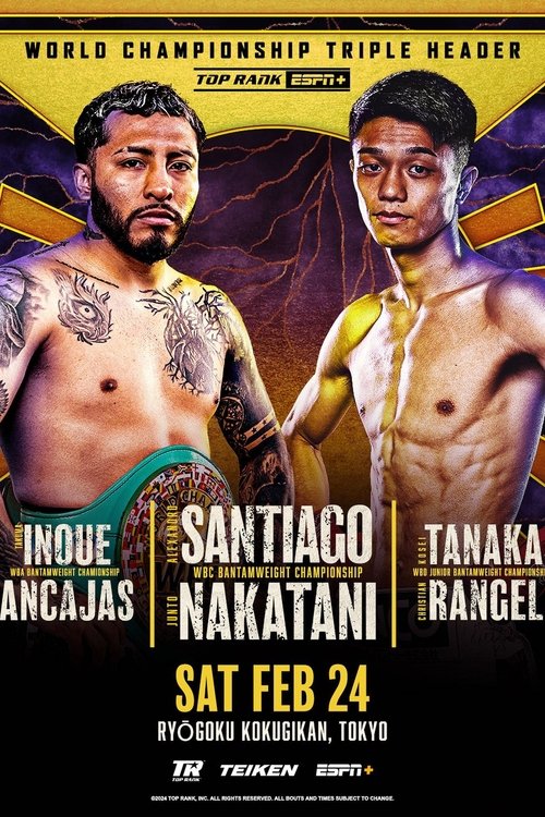 Alexandro Santiago vs. Junto Nakatani movie poster