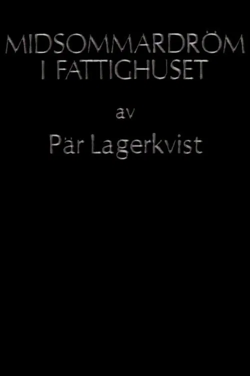 Poster do filme Midsommardröm i fattighuset
