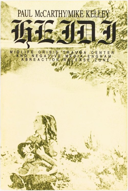 Heidi: Midlife Crisis Trauma Center and Negative Media-Engram Abreaction Release Zone movie poster