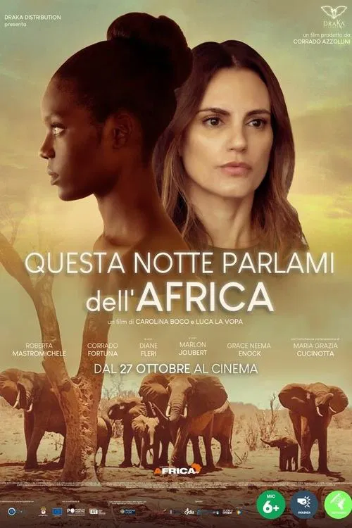 Questa notte parlami dell'Africa movie poster