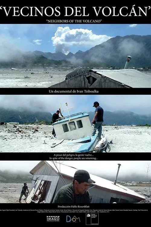 Vecinos del volcán movie poster