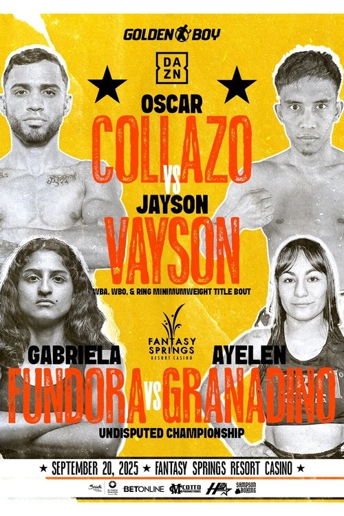 Oscar Collazo vs. Jayson Vayson movie poster