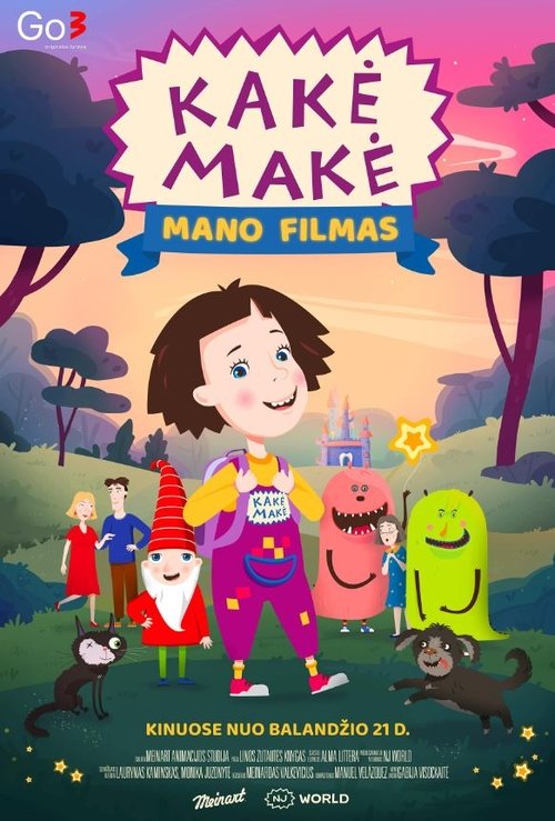 Kakė Makė: Mano filmas movie poster