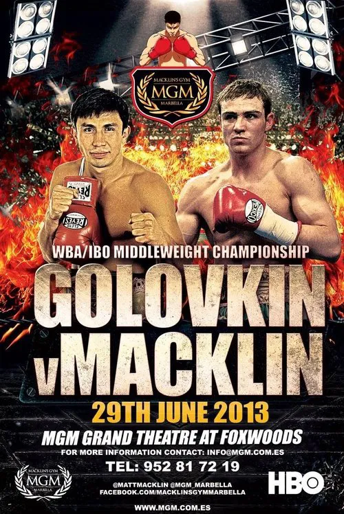 Gennady Golovkin vs. Matthew Macklin movie poster