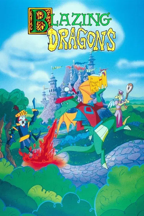 Blazing Dragons tv show poster