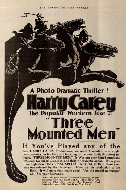 Three Mounted Men movie poster