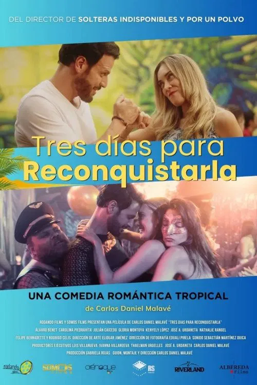 Tres días para reconquistarla movie poster
