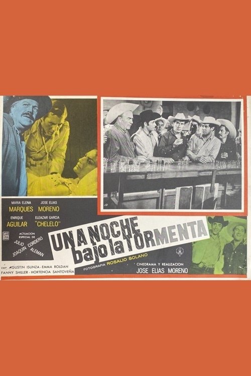 Una noche bajo la tormenta movie poster
