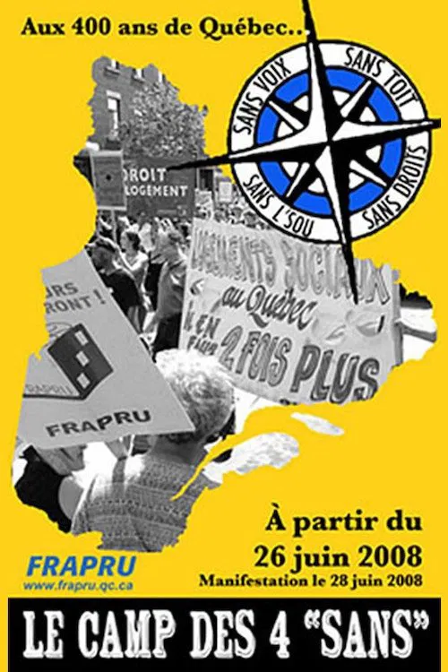 Le camp des 4 "sans" movie poster