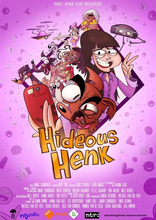 Hideous Henk tv show poster