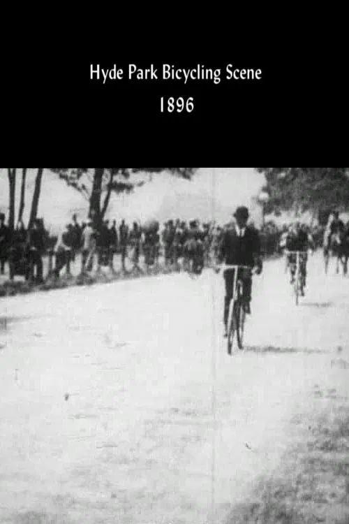 Hyde Park Bicycling Scene movie poster