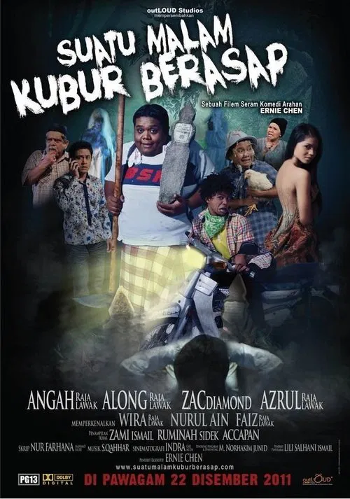 Poster do filme Suatu Malam Kubur Berasap