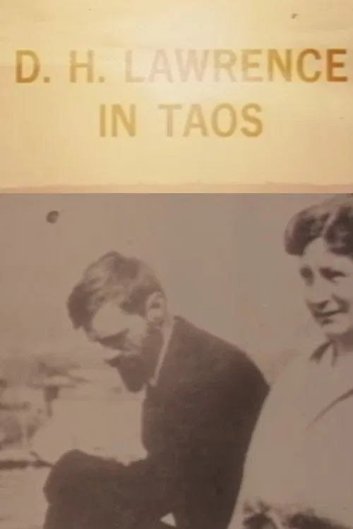 D H Lawrence in Taos movie poster