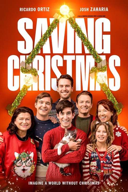 Saving Christmas movie poster